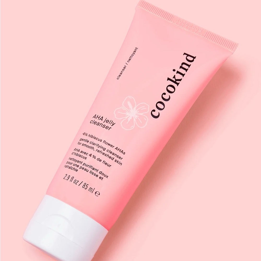Cocokind AHA jelly face cleanser